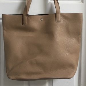 Forever 21 Large Beige Tote